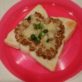 マヨ納豆トースト