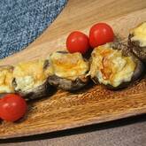 旨みたっぷり香ばしい！シイタケのマヨチーズ焼き