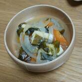 高野豆腐のみそ汁