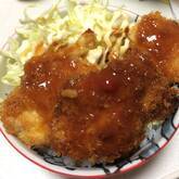 甘みそソースチキンカツ