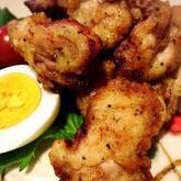 鶏肉の塩唐揚げ