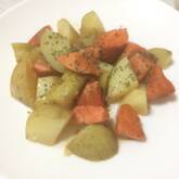 鮭のユズコショウ風味炒め