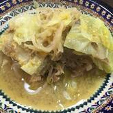 豚肉とキャベツの重ね蒸し