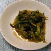 チンゲンサイのきんぴら