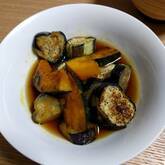 大量消費にも！なすとかぼちゃの焼き浸し