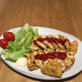 鶏むね肉のふんわりピカタ