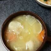 具だくさんの豚汁