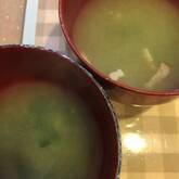 ニラのみそ汁