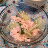 セロリのツナマヨサラダ