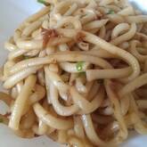 ネギたっぷり！究極のシンプル焼うどん