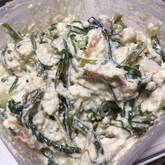 茎ワカメのゴママヨ和え