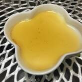 牛乳プリンメープルがけ