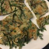 サクッと絶品！簡単ニラだけチヂミ