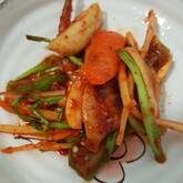 イカの韓国炒め