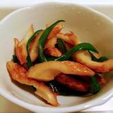 あともう一品に！ちくわとピーマンのきんぴら