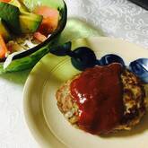 ハンバーグ・Eレシピ風