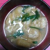 たっぷりニラのみそ汁