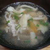 キノコすいとん汁