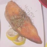 サーモンの塩焼き