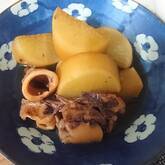 イカと大根の甘煮