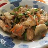 豚肉とカブの炒め煮