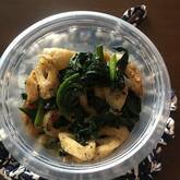 ホウレン草のゴマ炒め