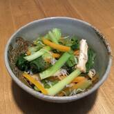 小松菜とジャコのサッと煮