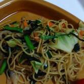 ガーリックラー油焼きそば