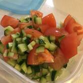 夏野菜の納涼和え