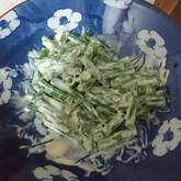 サヤインゲンとキヌサヤのヨーグルトマリネ