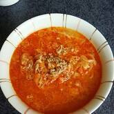 チキンラーメンで 担々麺