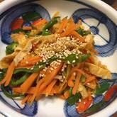 油揚げのきんぴら