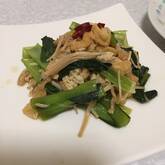 セリと油揚げのお浸し