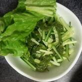 めかぶのゴマ油和え