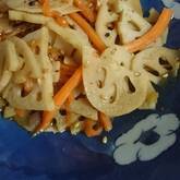 シャキシャキ！定番レンコンのきんぴら