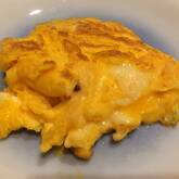 ベーコンとチーズ入り卵焼き