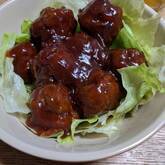 ご飯がすすむ！中華風甘酢肉団子