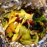 塩鮭のホイル焼きレモン風味