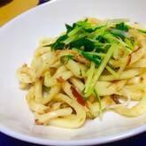 ネギたっぷり！究極のシンプル焼うどん