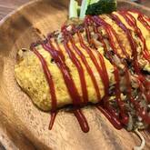 ひき肉のオムレツ