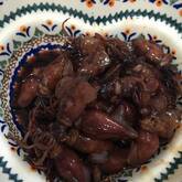 ホタルイカのショウガ煮