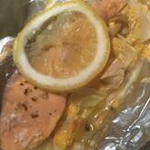 塩鮭のホイル焼きレモン風味