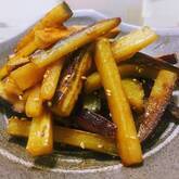 サツマイモのきんぴら