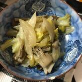 春キャベとベーコンの温サラダ