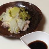 豚肉と白菜の重ね蒸し