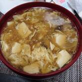 ごま油香る！トロトロ中華卵スープ