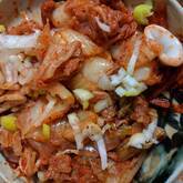 イカキムチ炒め