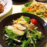 シャキシャキ水菜サラダ