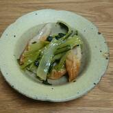 ほっとする味！小松菜とちくわの煮浸し