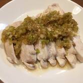 ゆで鶏・ネギソース